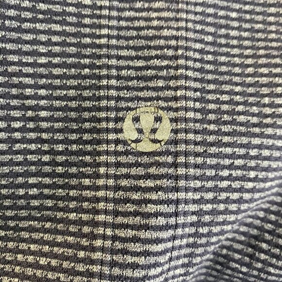 Lululemon Swiftly Tech Top Long Sleeve Blue Striped Women's Size 8 - Picture 5 of 5